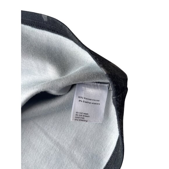 Akris Punto Womens Size US 10 Medium to LArge sleeveless Black gray Top - Picture 5 of 14